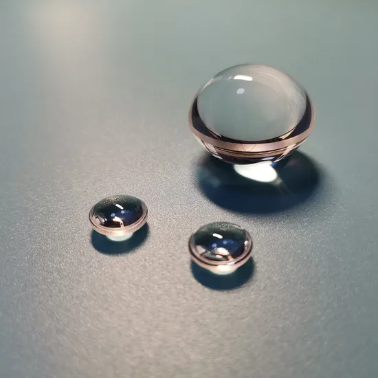 Optical Glass Biconvex Spherical Singlet Lens with Ar Coating